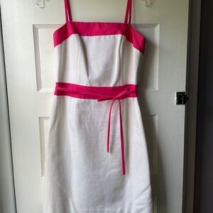 Milly fitted canvas dress